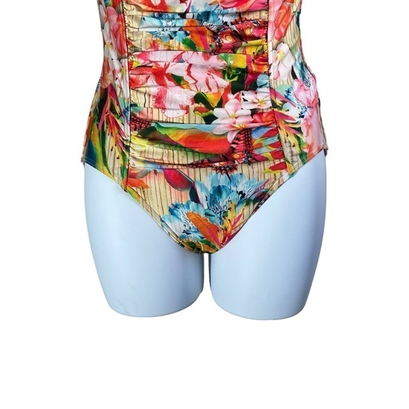 SEAFOLLY Butterfly Coast Halter Maillot Swimsuit - Picture 7 of 11